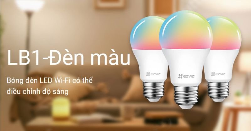 Bóng Đèn LED Thông Minh 16 Triệu Màu EZVIZ LB1