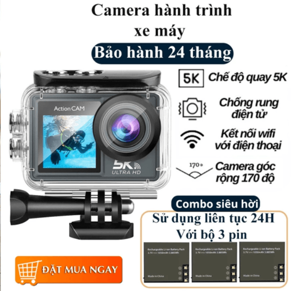 Camera hanh trinh 5k Camera hành trình 5k