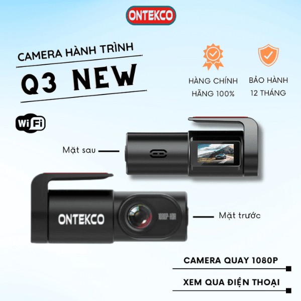 Camera hanh trinh ONTEKCO Q3 Camera hành trình ONTEKCO Q3