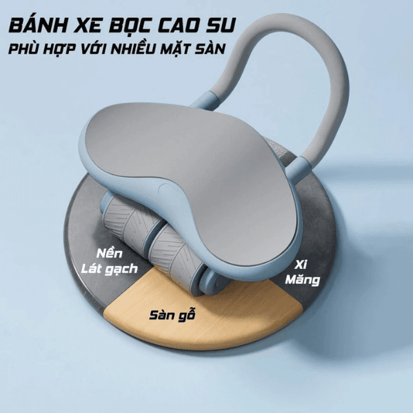 Con Lăn Tập Bụng 3 Bánh HELANG