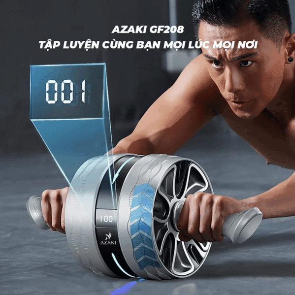 Con lăn tập bụng Chính Hãng Azaki GF208