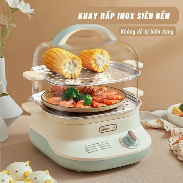 Nồi hấp điện Bear DZG-C60W9