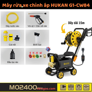 Máy Rửa Xe Bán Công Nghiệp MO2400pre