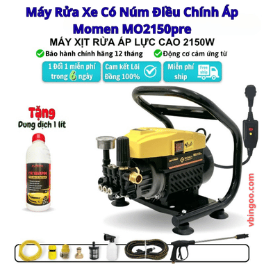 Máy Rửa Xe Có Núm Điều Chính Áp Momen MO2150pre