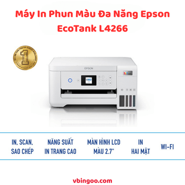 Máy In Phun Màu Đa Năng Epson EcoTank L4266