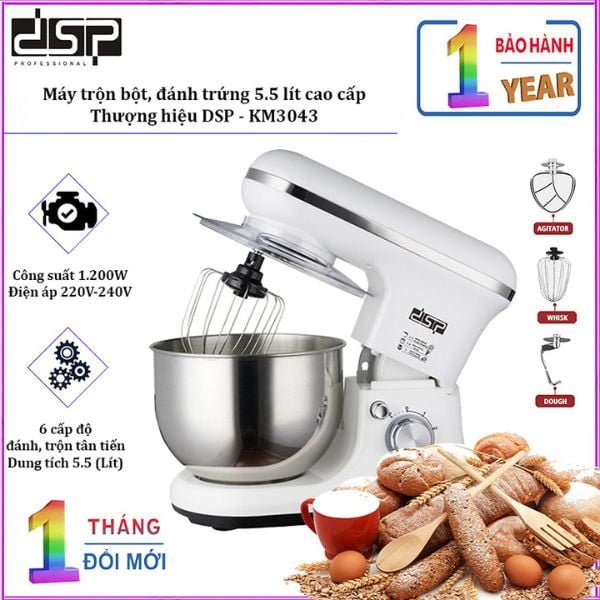 Máy trộn bột DSP KM3043