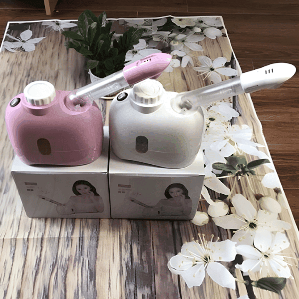 may xong hoi mat tai nha xoay 360 do mini KD33C máy xông hơi mặt tại nhà xoay 360 độ mini KD33C