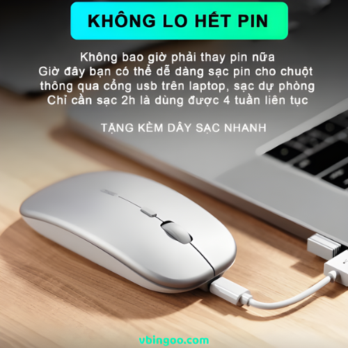 Chuot khong day Bluetooth SIDOTECH M1P o1 Chuột không dây Bluetooth SIDOTECH M1P