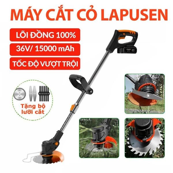 Máy cắt cỏ cầm tay lapusen