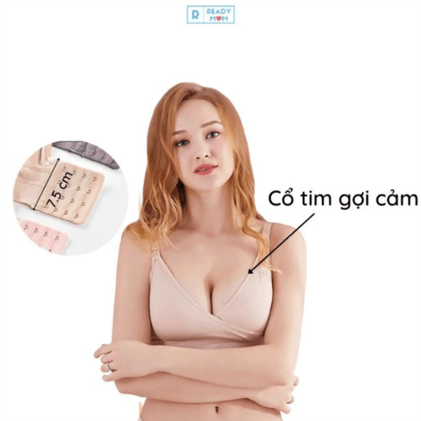 ao Lot Bau Ao Nguc Cho Con Bu Co Tim Khong Gong áo Lót Bầu, Áo Ngực Cho Con Bú, Cổ Tim Không Gọng