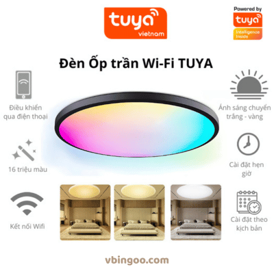 Bóng đèn LED ốp trần SMATRUL Tuya