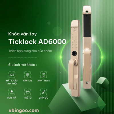 Khóa vân tay TICKLOCK 6000-ECO-CH