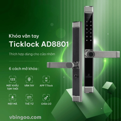 Khóa vân tay TICKLOCK 8801-ECO