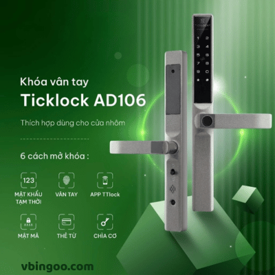 Khóa vân tay TICKLOCK AD106-ECO 