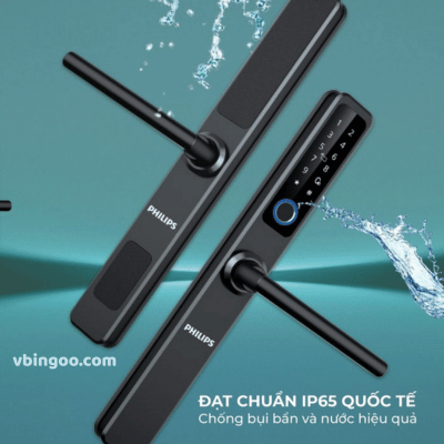 Khóa vân tay cửa nhôm Philips DDL608-5HWS