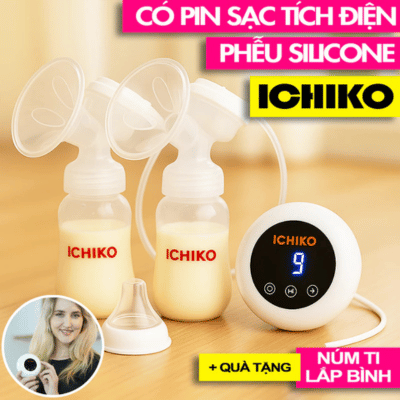 Máy Hút Sữa Điện Đôi Ichiko Nhật Bản