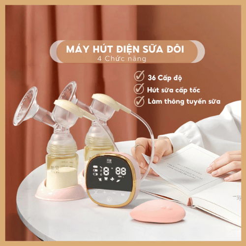 Máy Hút Sữa Điện Đôi Nevi Chính Hãng