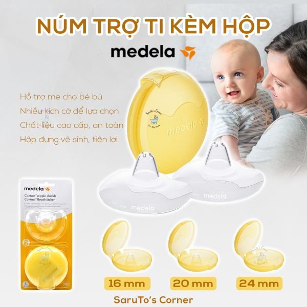 Núm trợ ti Medela