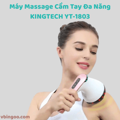 Máy Massage Cầm Tay Đa Năng KINGTECH YT-1803
