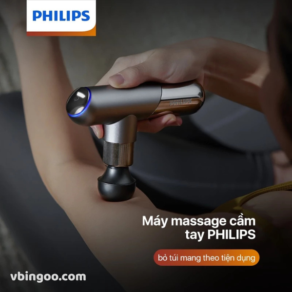 May Massage Cam Tay Mini PHILIPS 7501 6 Máy Massage Cầm Tay Mini PHILIPS 7501