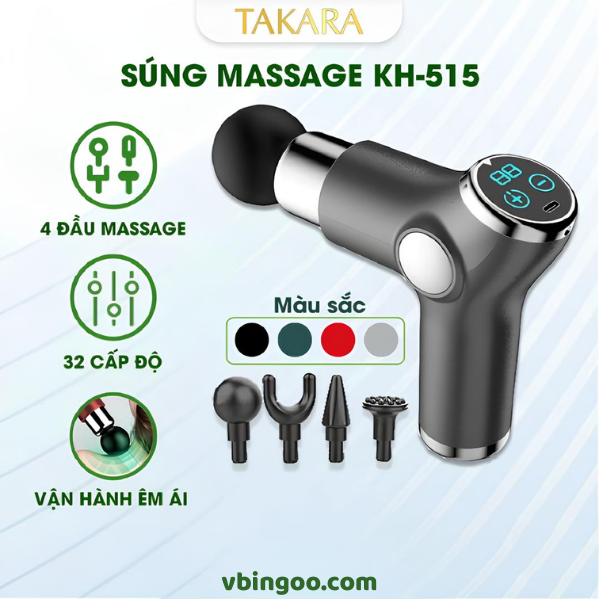 May Massage Cam Tay TAKARA KH 515 Máy Massage Cầm Tay TAKARA KH 515