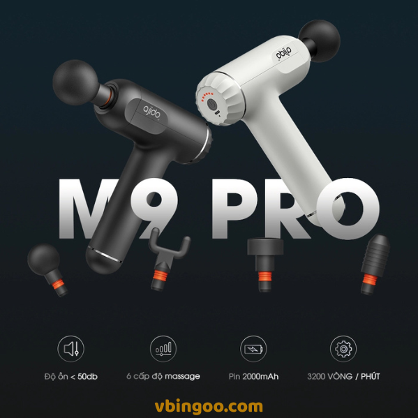 May massage cam tay AJIDO AJ M9 Pro Máy massage cầm tay AJIDO AJ - M9 Pro