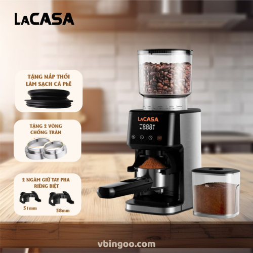 May xay ca phe LaCasa LC18 espresso cao cap Máy xay cà phê LaCasa LC18 espresso cao cấp