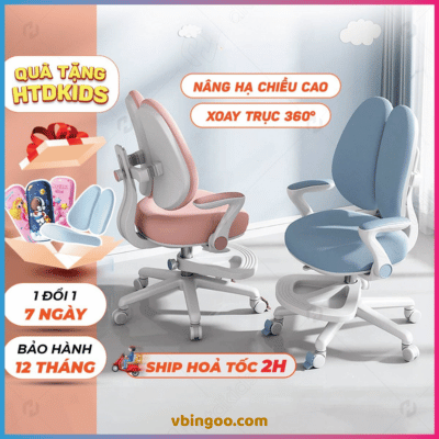 Ghế ngồi học chống gù giúp con có tư thế ngồi lành mạnh