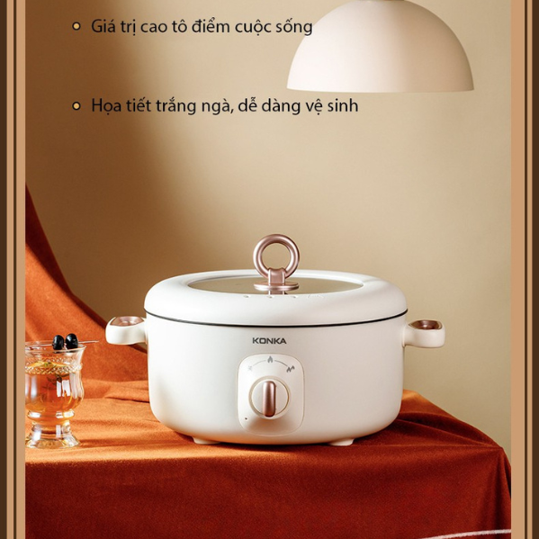 Noi Lau Dien Da Nang KONKA KZG HP03 Nồi Lẩu Điện Đa Năng KONKA KZG-HP03