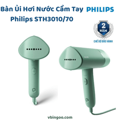 Bàn Ủi Hơi Nước Cầm Tay Philips STH3010/70