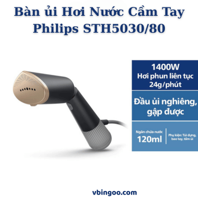 Bàn ủi Hơi Nước Cầm Tay Philips STH5030/80