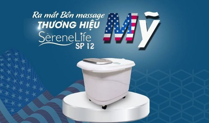 Bon Massage Chan Tu Dong Serenelife Sl12