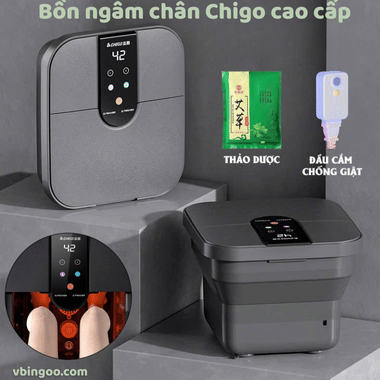 Bồn ngâm chân Chigo cao cấp