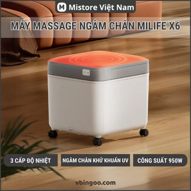 Bồn ngâm chân, Máy massage chân XlA0Ml miLife YMZ-X6