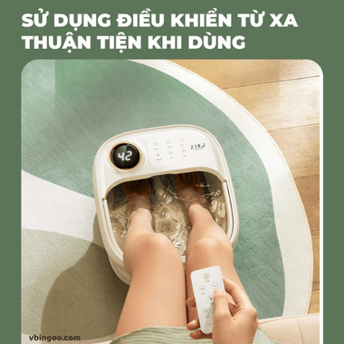 Bồn ngâm chân massage gấp gọn FIKO MS9