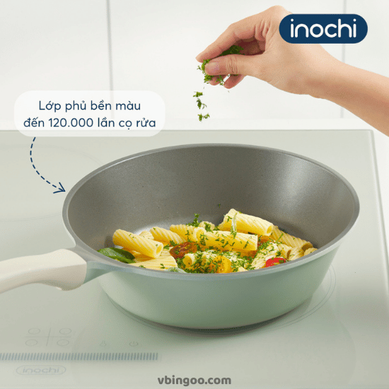 Chao Chong Dinh OMI GREY INOCHI Chảo Chống Dính OMI GREY INOCHI