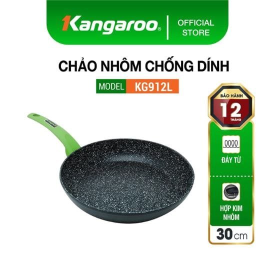 Chảo chống dính nhôm vân đá Kangaroo KG912L