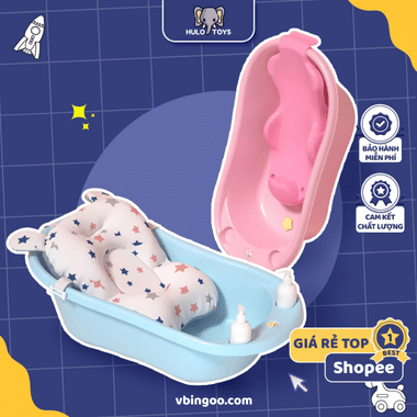 Chậu Tắm Ếch Cho Bé