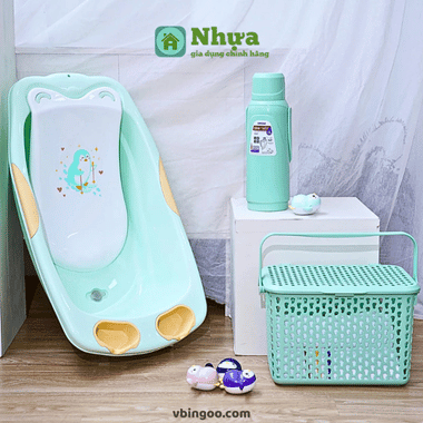 Chậu tắm bé BABY LIFE