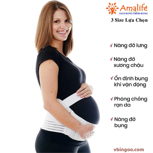 Dai Do Bung Bau Cho Me Bau Chinh Hang Amalife Đai Đỡ Bụng Bầu Cho Mẹ Bầu Chính Hãng Amalife