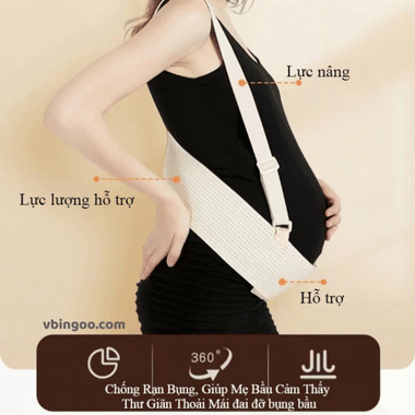 Đai Nâng Đỡ Bụng Bầu Aoduoyaya