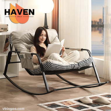 Ghế bập bênh thư giãn lắc đôi 