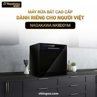 Máy rửa bát Nagakawa NK8D01M
