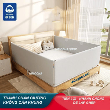 Tấm chắn giường cho bé nhập khẩu M-Castle