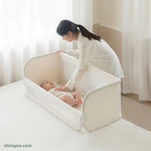 Thanh chan giuong cho be hang rao giuong chu U khung kim Thanh chắn giường cho bé, hàng rào giường chữ U khung kim