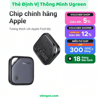 Thẻ Định Vị Thông Minh Ugreen