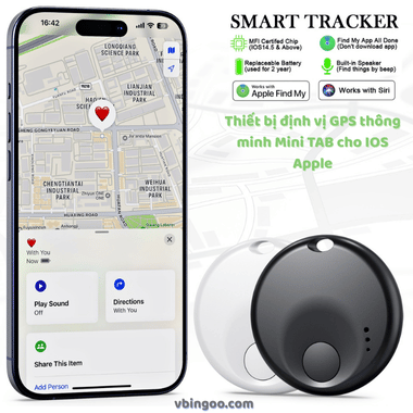 Thiết bị định vị GPS thông minh Mini TAB cho IOS Apple