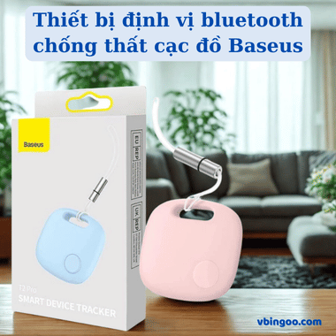 Thiết bị định vị bluetooth chống thất cạc đồ Baseus