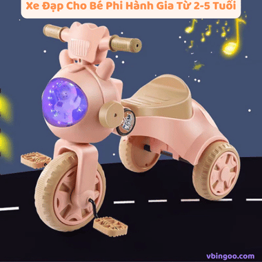 Xe Đạp Cho Bé Phi Hành Gia Từ 2-5 Tuổi