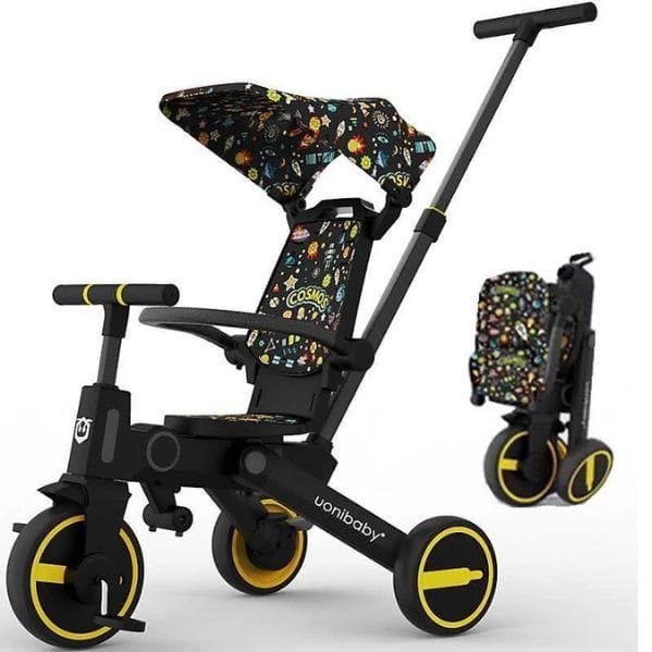 Xe dap 3 banh cho be gap gon Seebaby Uonibaby Xe đạp 3 bánh cao cấp gấp gọn Seebaby Uonibaby